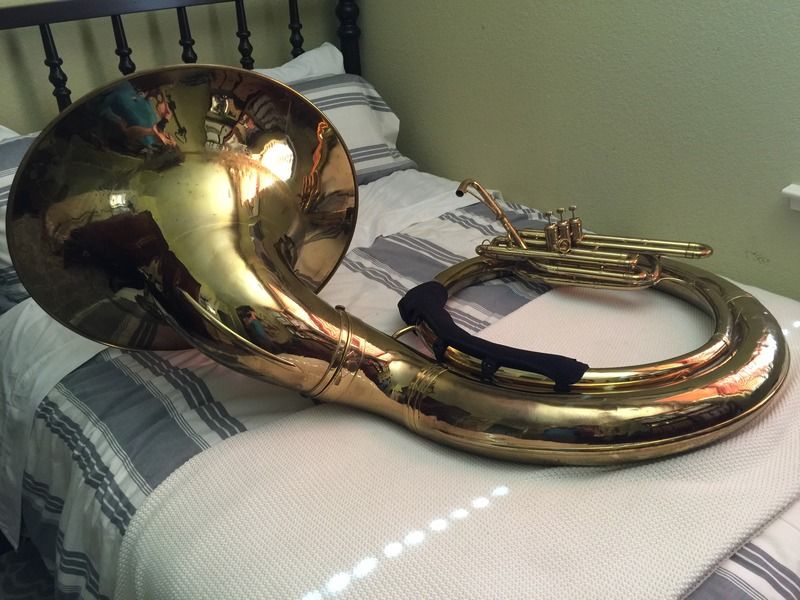 KING H.N. White Co. 1250 SousaphoneLacquer SOLD